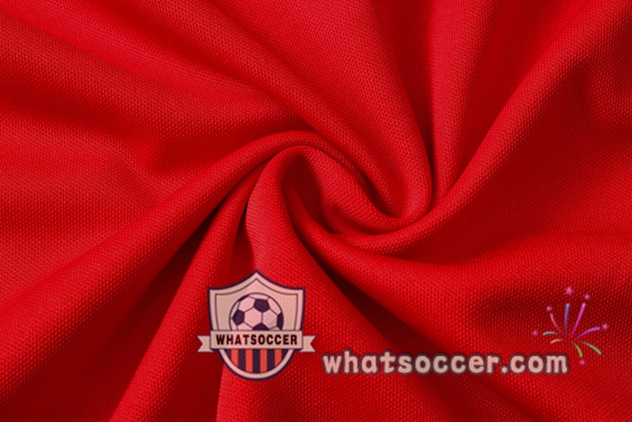 France + Pants Red Training T-Shirt Suit 2020-2021