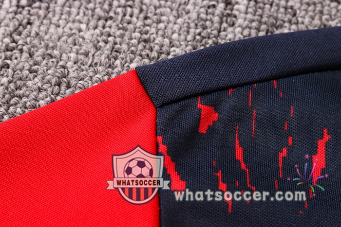 France + Pants Black Training T-Shirt Suit 2020-2021
