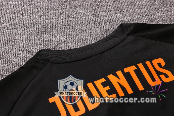 Juventus + Pants Black Training T-Shirt Suit 2020-2021