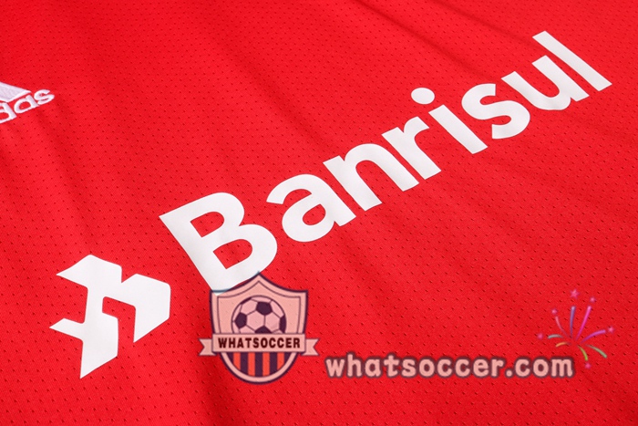 SC Internacional + Pants Red Training T-Shirt Suit 2020-2021