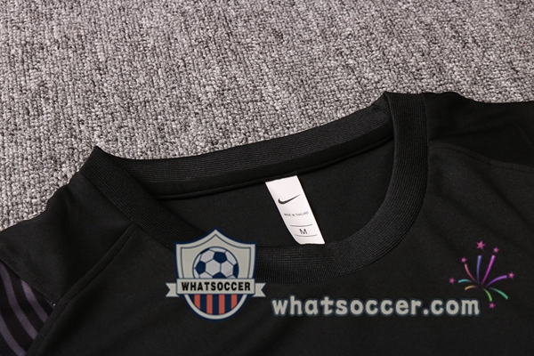 FC Barcelona + Pants Black Training T-Shirt Suit 2020-2021
