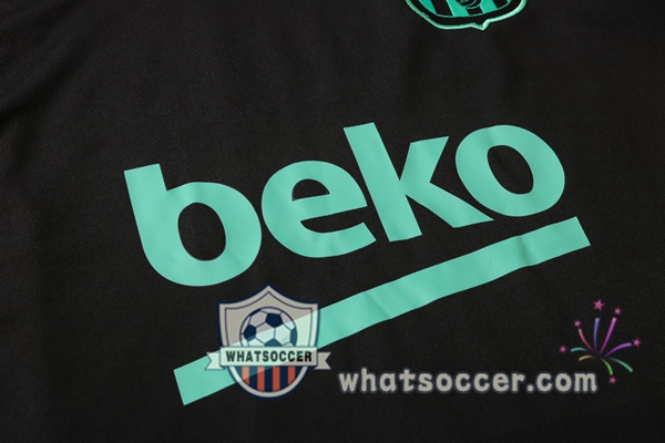 FC Barcelona + Pants Black Training T-Shirt Suit 2020-2021