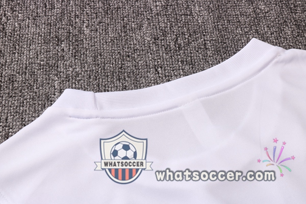 Paris PSG Jordan + Pants White Training T-Shirt Suit 2020-2021