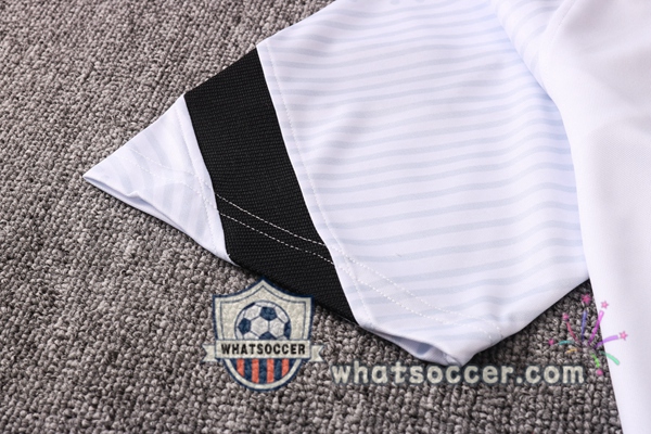 Paris PSG Jordan + Pants White Training T-Shirt Suit 2020-2021