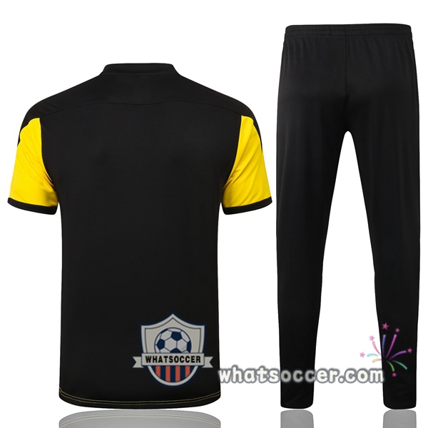 Dortmund BVB + Pants Yellow Training T-Shirt Suit 2020-2021