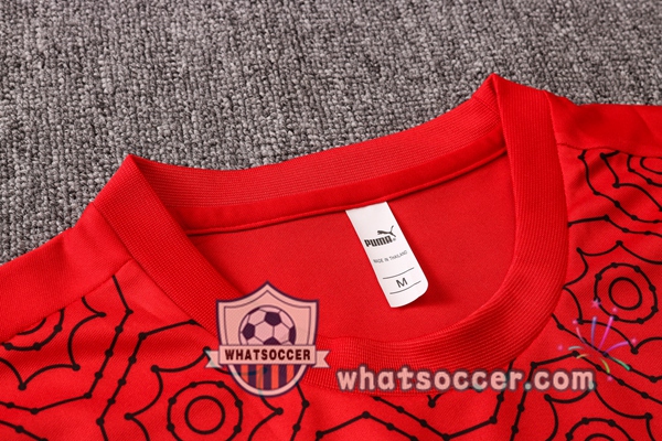 AC Milan + Pants Red Training T-Shirt Suit 2020-2021