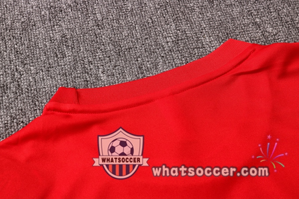 AC Milan + Pants Red Training T-Shirt Suit 2020-2021