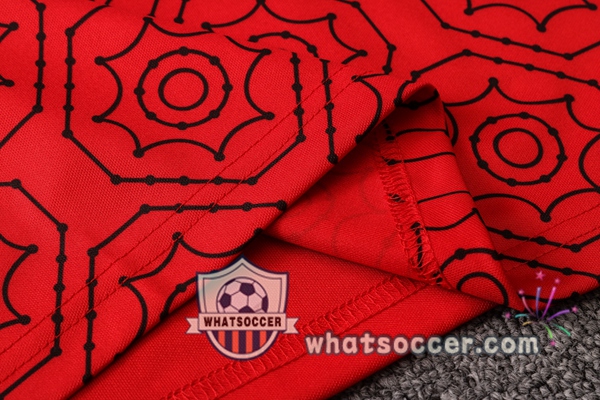 AC Milan + Pants Red Training T-Shirt Suit 2020-2021