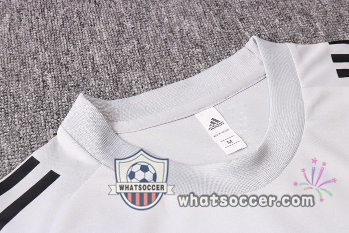 SC Internacional + Pants Light Gray Training T-Shirt Suit 2020-2021