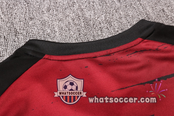Arsenal + Pants Red Black Training T-Shirt Suit 2020-2021