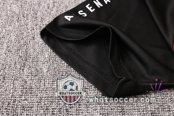 Arsenal + Pants Red Black Training T-Shirt Suit 2020-2021