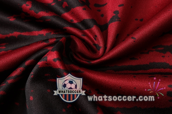 Arsenal + Pants Red Black Training T-Shirt Suit 2020-2021