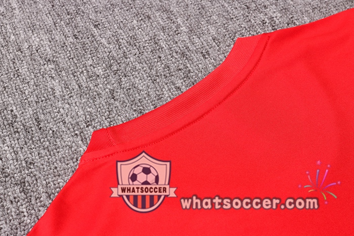 Paris PSG Jordan + Pants Red Training T-Shirt Suit 2020-2021