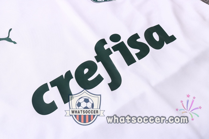 Palmeiras + Pants White Training T-Shirt Suit 2020-2021