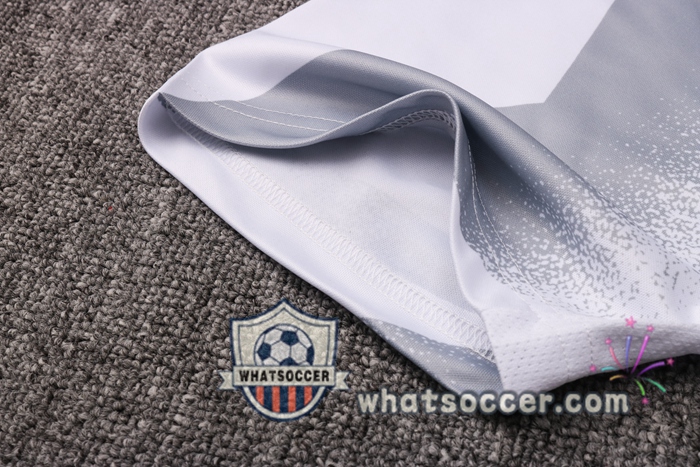 Paris PSG Jordan White Training T-Shirt Suit 2020-2021