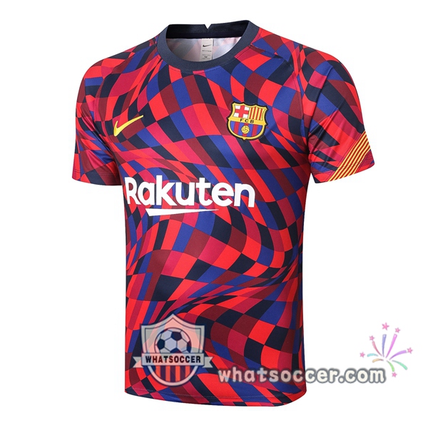FC Barcelona Purple Blue Training T-Shirts 2020-2021
