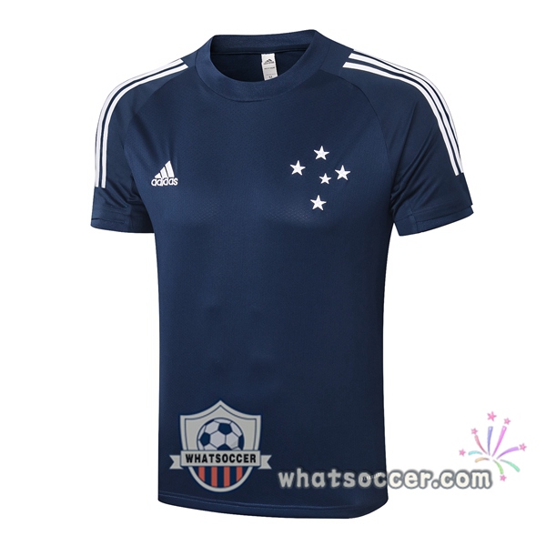Cruzeiro EC Blue Royal Training T-Shirts 2020-2021