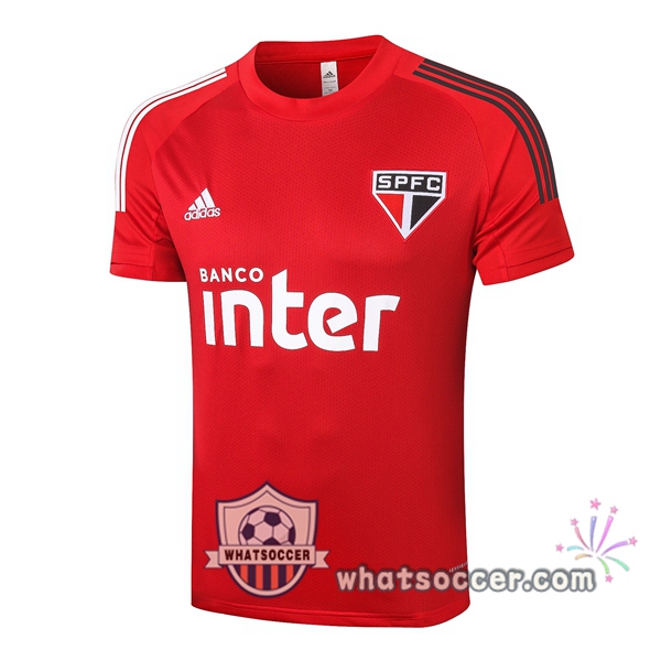 Sao Paulo FC Red Training T-Shirts 2020-2021