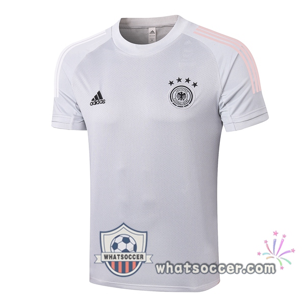 Germany Light Gray Training T-Shirts 2020-2021