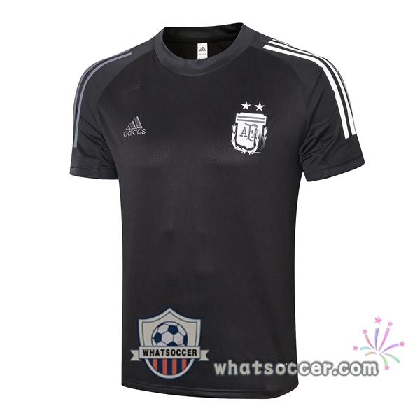 Argentina Black Training T-Shirts 2020-2021