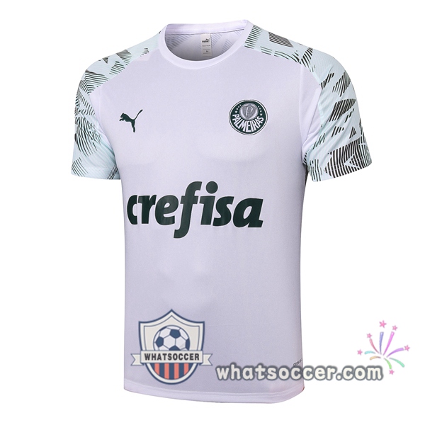 Palmeiras White Training T-Shirts 2020-2021