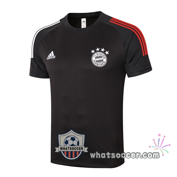 Bayern Munich Black Training T-Shirts 2020-2021