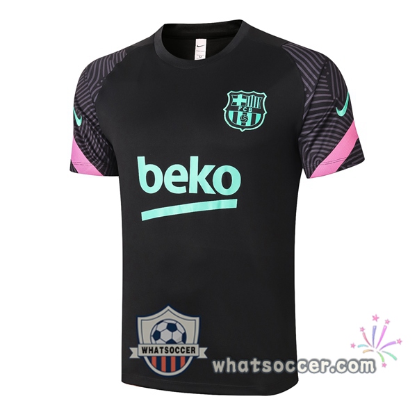 FC Barcelona Black Training T-Shirts 2020-2021