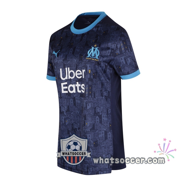 Olympique de Marseille Women Away Soccer Jerseys 2020-2021