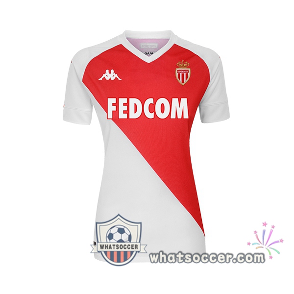 AS Monaco Women Home Soccer Jerseys 2020-2021