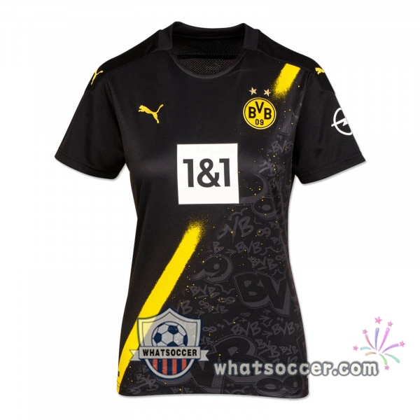 Dortmund BVB Women Away Soccer Jerseys 2020-2021