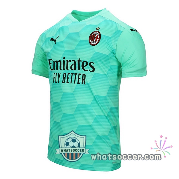 AC Milan Goalkeeper Soccer Jerseys Green 2020-2021