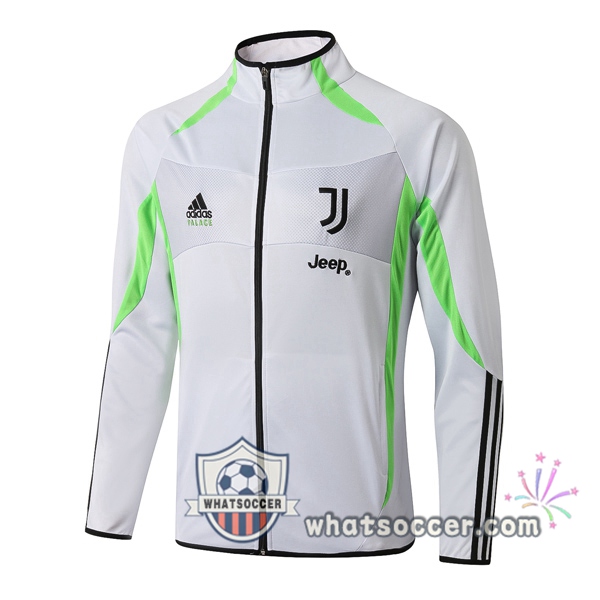 Juventus White Soccer Jacket 2020-2021