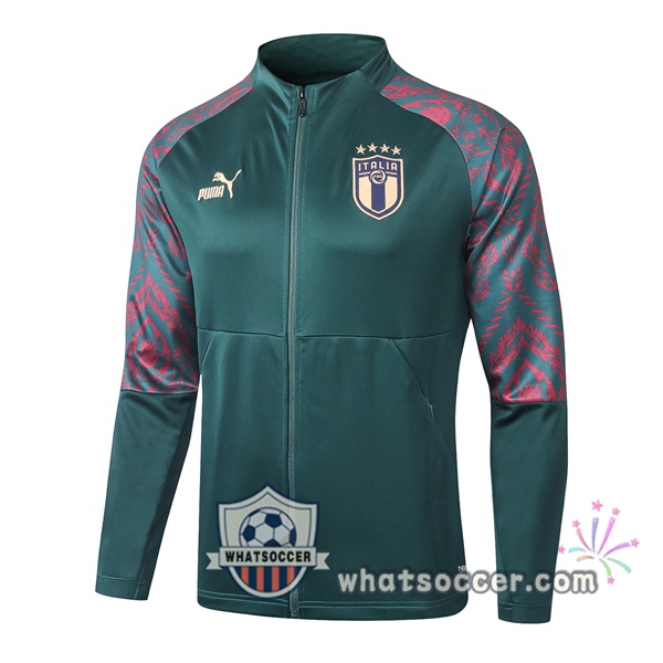 Italy Green Soccer Jacket 2020-2021
