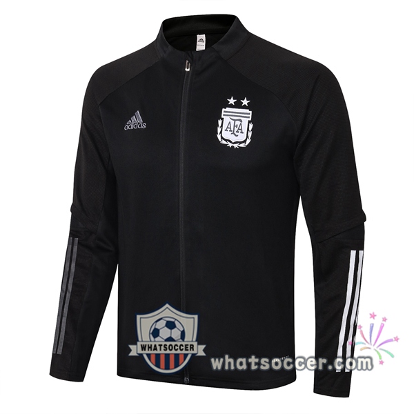 Argentina Black Soccer Jacket 2020-2021