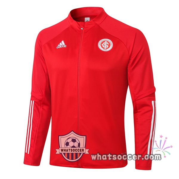 SC Internacional Red Soccer Jacket 2020-2021