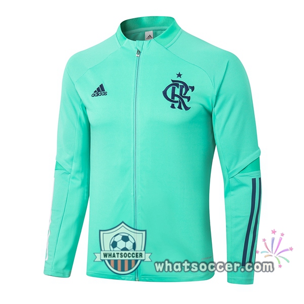 Flamengo Green Soccer Jacket 2020-2021