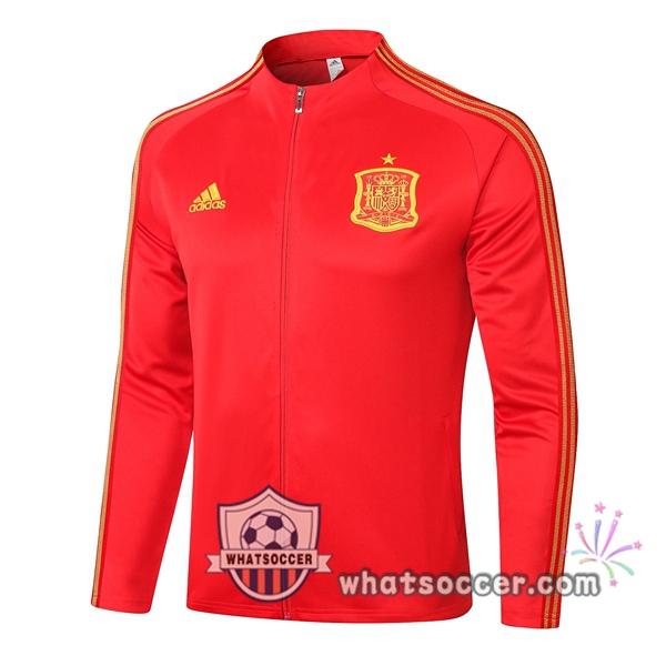 Spain Red Soccer Jacket 2020-2021