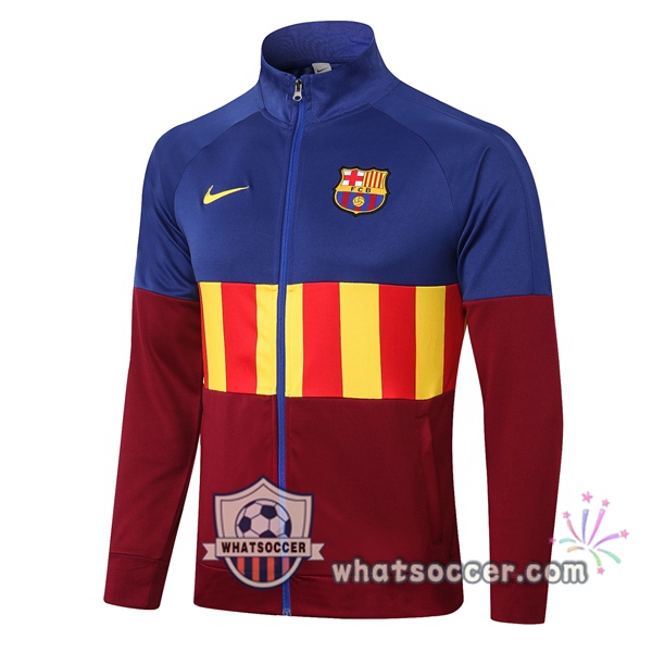 FC Barcelona Red Blue Soccer Jacket 2020-2021
