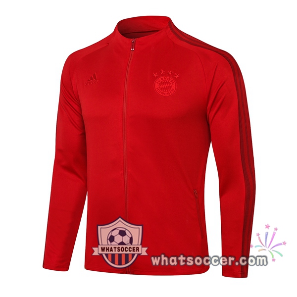 Bayern Munich Red Soccer Jacket 2020-2021