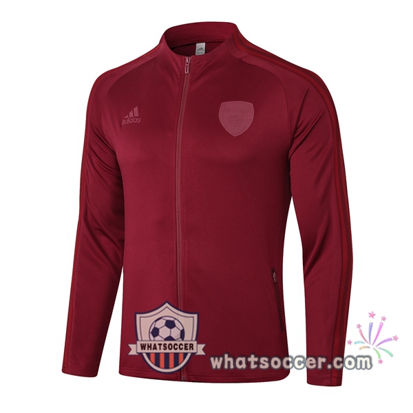 Arsenal Red Soccer Jacket 2020-2021