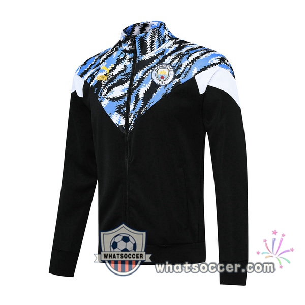 Manchester City Black Soccer Jacket 2020-2021