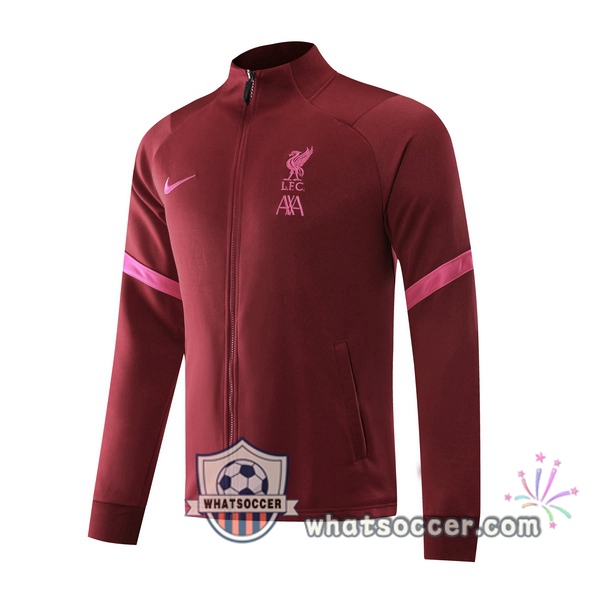 FC Liverpool Red Soccer Jacket 2020-2021
