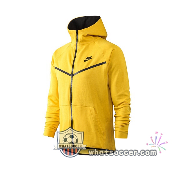 NIKE Yellow Hooded Jacket 2020-2021