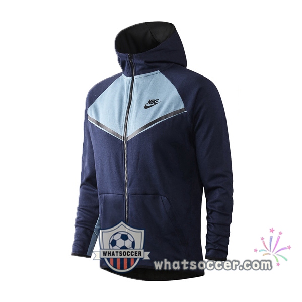 NIKE Blue Royal Hooded Jacket 2020-2021