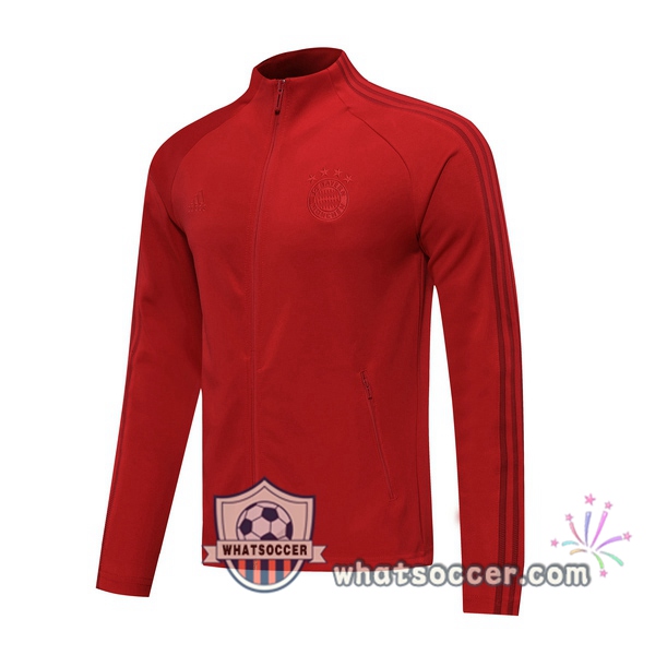 Bayern Munich Red Soccer Jacket 2020-2021