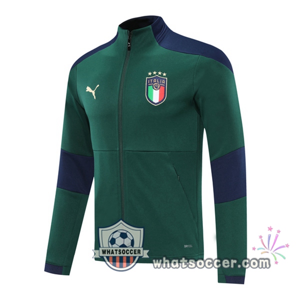 Italy Green Soccer Jacket 2020-2021
