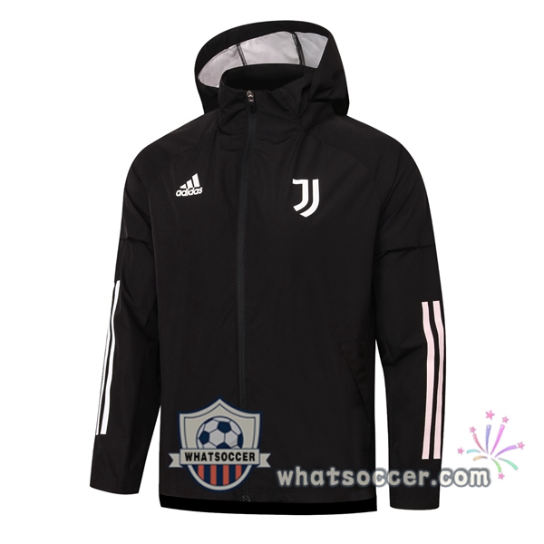Juventus Black Windbreaker 2020-2021