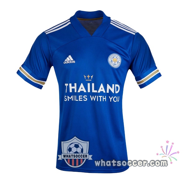 Leicester City Home Soccer Jerseys Thailand Smiles With You 2020-2021
