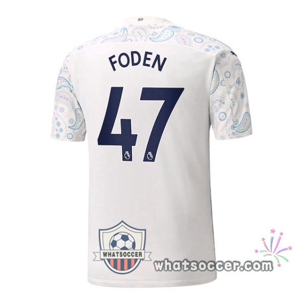 Manchester City (FODEN 47) Third Soccer Jerseys 2020-2021