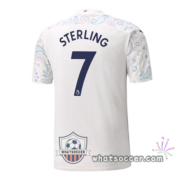 Manchester City (STERLING 7) Third Soccer Jerseys 2020-2021